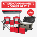 Kit Duo Camping con Sombrilla + Conservadora de Regalo